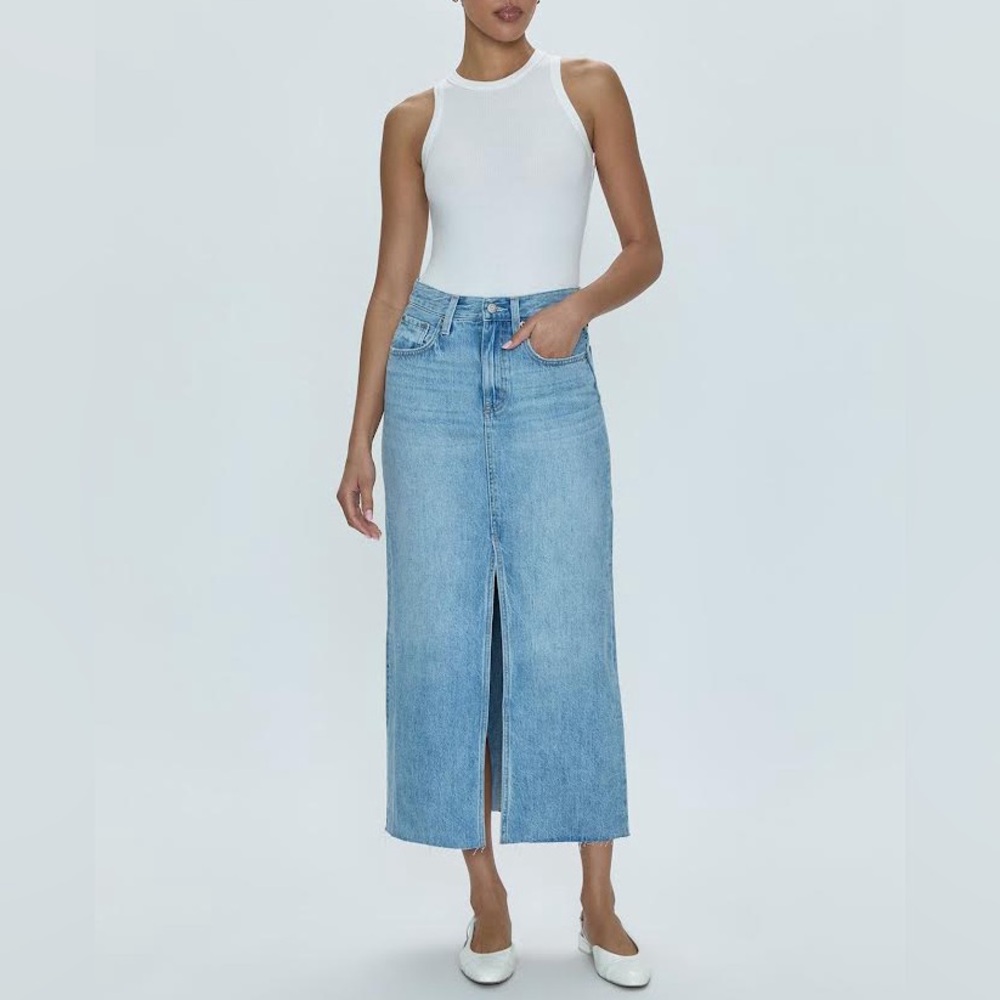 Pistola Alice Midi Skirt- Brooklyn